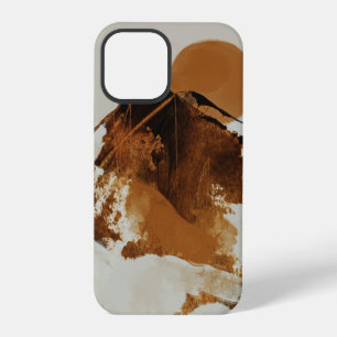 Funda Para iPhone 12 Pro Paisaje montañoso pintado rústico