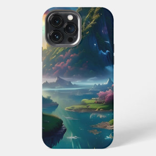 Funda Para iPhone 13 Pro Max Paisaje Pintoresco Cuatro