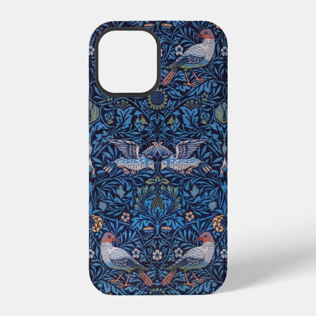 Funda Para iPhone Pájaros, William Morris (Reverso )
