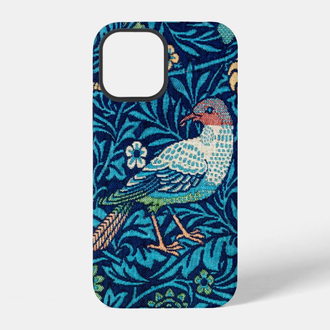 Funda Para iPhone Pájaros, William Morris (Reverso )