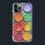 Funda Para iPhone 11Pro paleta de acuarela vintage<br><div class="desc">paleta de acuarela vintage</div>