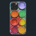 Funda Para iPhone 13 Pro Max paleta de acuarela vintage<br><div class="desc">paleta de acuarela vintage</div>