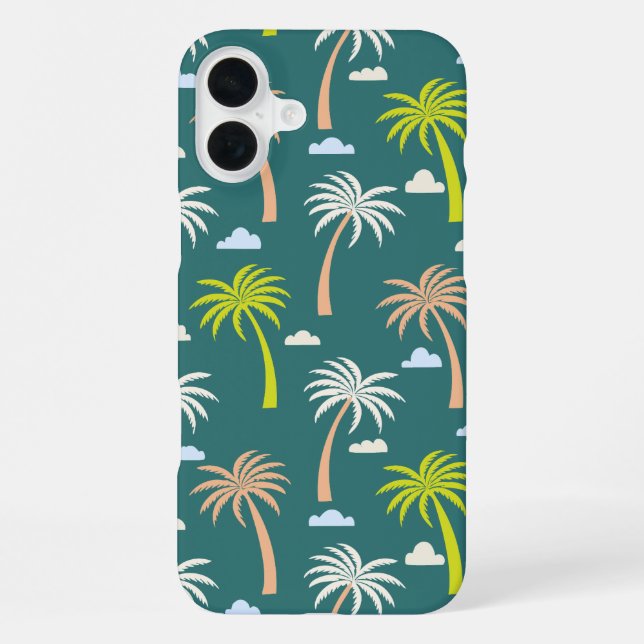 Funda Para iPhone Palmeras (Reverso )