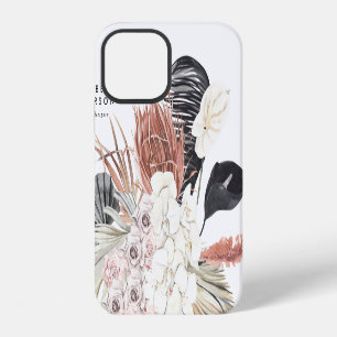 Funda Para iPhone 12 Pampas Grass Floral Tropical Jungle Business