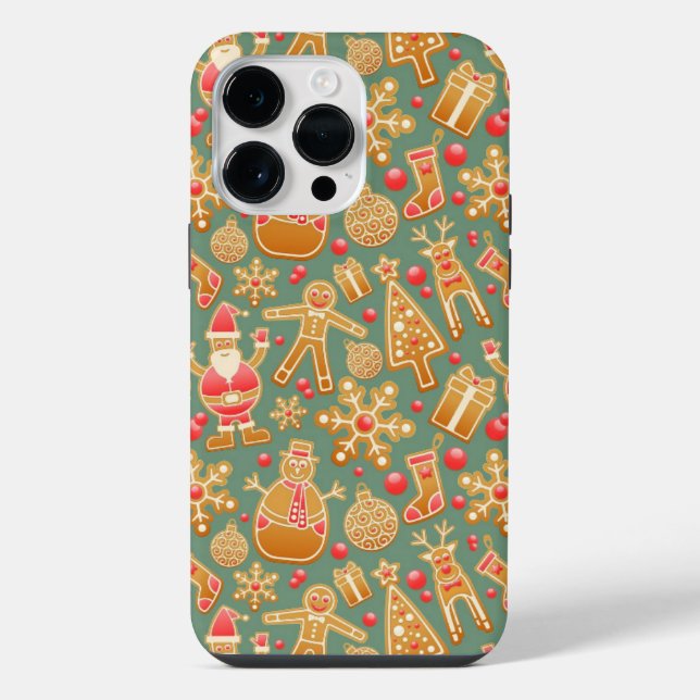 Funda Para iPhone Pan de jengibre/galletas/Navidades (Reverso )