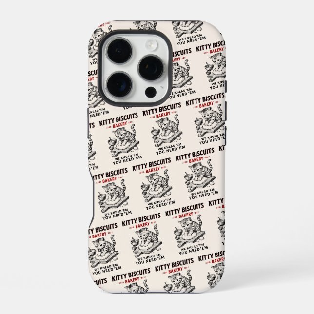 Funda Para iPhone Panadería Kitty Biscuits (Reverso )