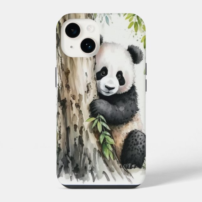 Funda Para iPhone Panda Bear By Tree (Reverso )