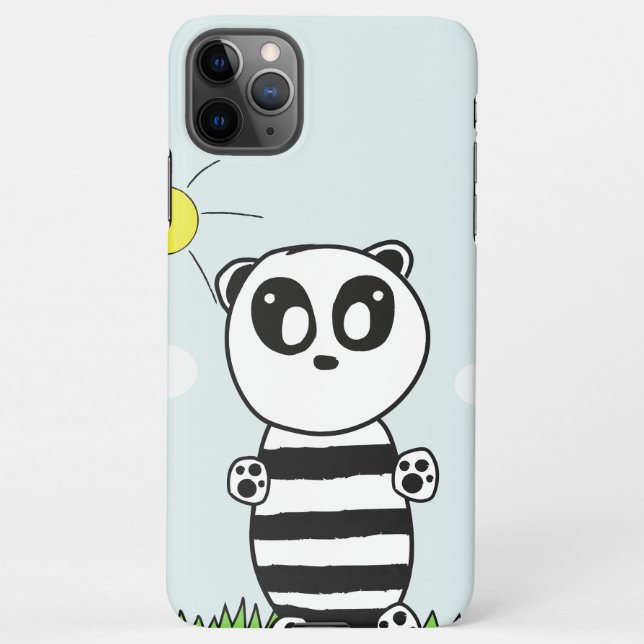 Funda Para iPhone Panda Kids (Reverso)
