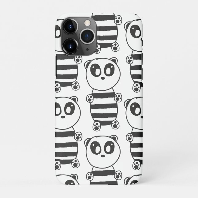 Funda Para iPhone Panda Kids (Reverso)