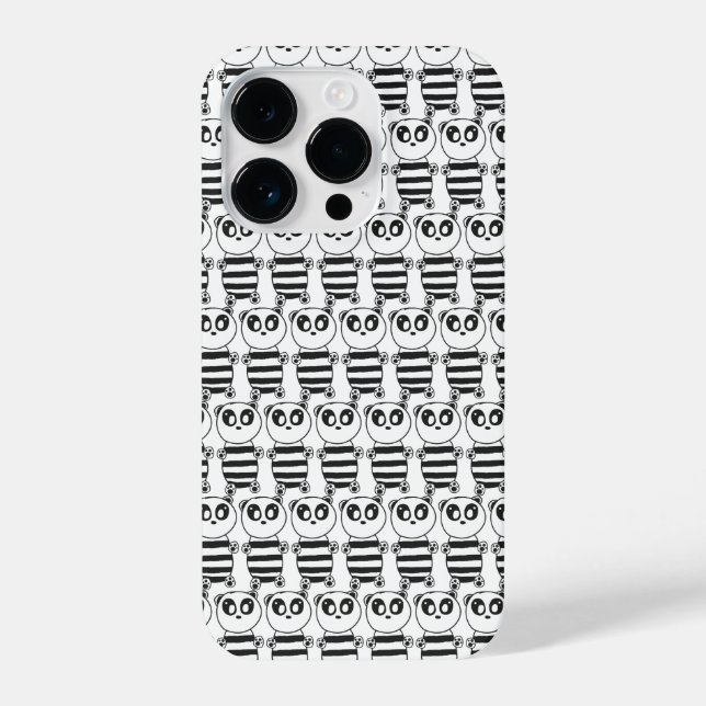 Funda Para iPhone Panda Kids (Reverso )