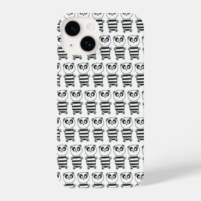 Funda Para iPhone Panda Kids (Reverso )