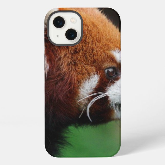 Funda Para iPhone Panda rojo (Reverso )