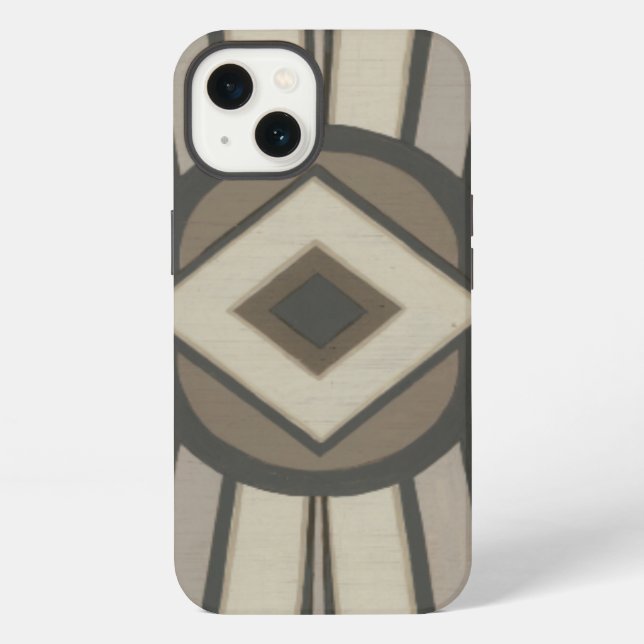 Funda Para iPhone Panel Deco Neutral II (Reverso )