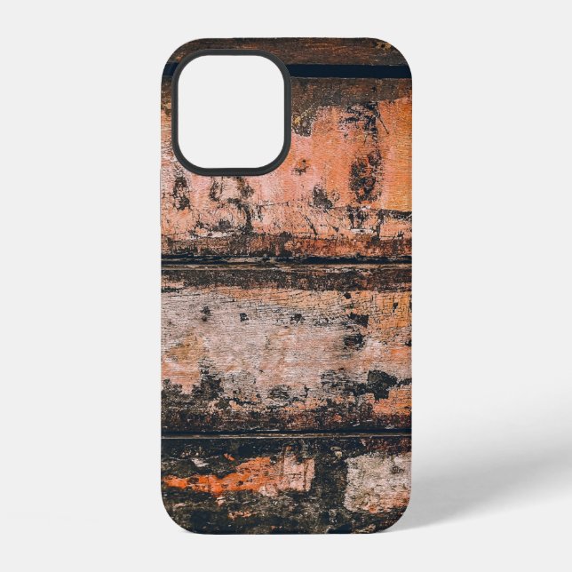 Funda Para iPhone Panel marrón y naranja (Reverso )