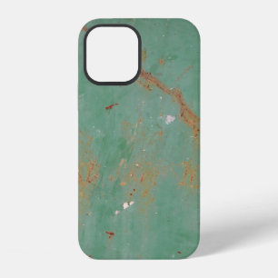 Funda Para iPhone 12 Panel metálico urbano texturizado verde oxidado de