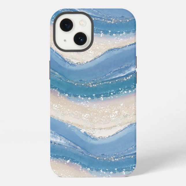 Funda Para iPhone Panorama abstracto  (Reverso )
