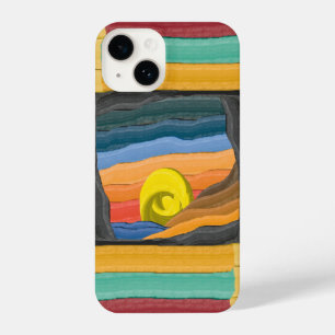 Funda Para iPhone 14 Panorama abstracto vibrante