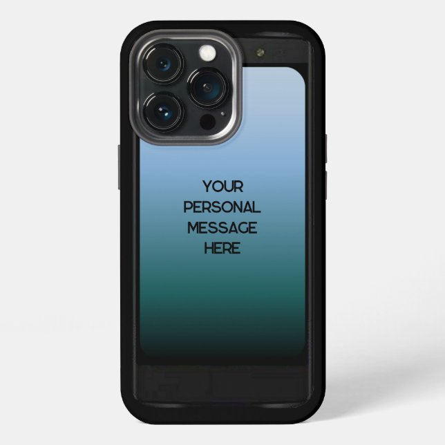 Funda Para iPhone Pantalla de celular falsa personalizada (Reverso )