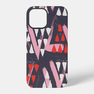 Funda Para iPhone 12 Pantalla de patrón artístico dibujado a mano