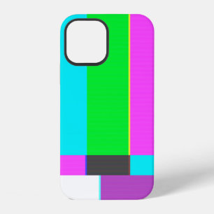 Funda Para iPhone 12 pantalla de tv sin señal con ruido