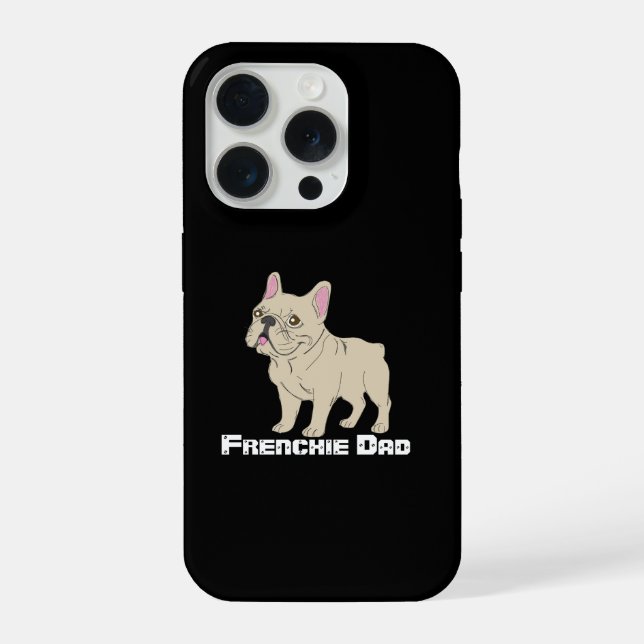 Funda Para iPhone Papá Frenchie (Reverso )