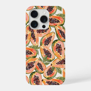 Papaya Fruit Watercolor