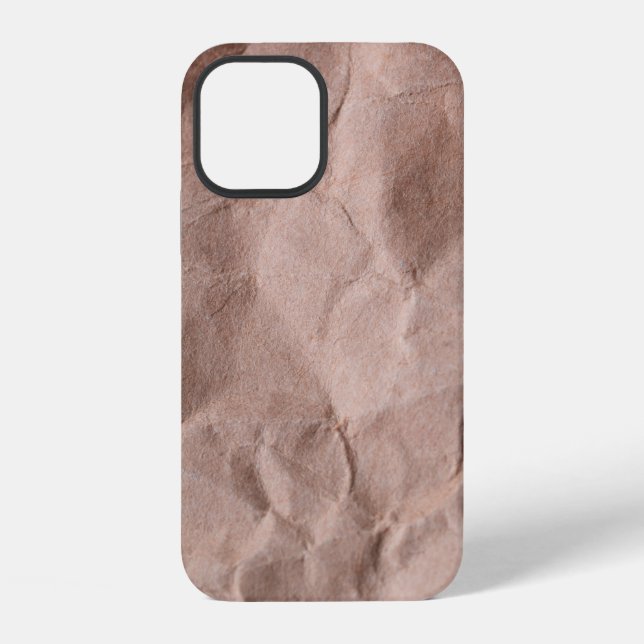 Funda Para iPhone Papel arrugado rústico (Reverso )