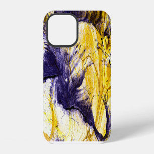 Funda Para iPhone 12 Papel de mármol: arte acrílico brillante