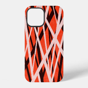 Funda Para iPhone 12 Papel Geométrico Abstracto: Textura de Alta Resolu