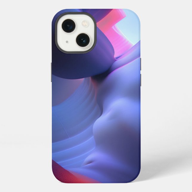 Funda Para iPhone papel pintado vercano vertical (Reverso )