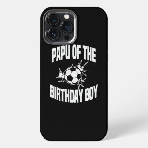 Funda Para iPhone 13 Pro Max Papu del equipo de fútbol del cumpleaños Bday