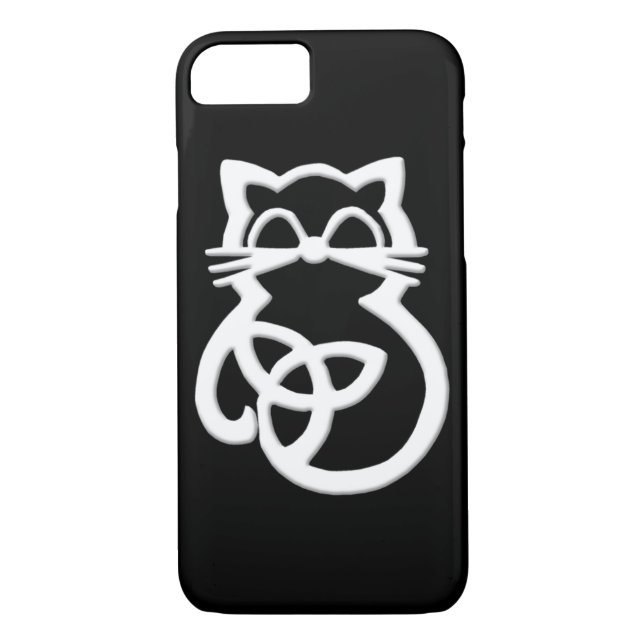 Funda para iPhone para gato celta de Trinidad y To (Reverso)