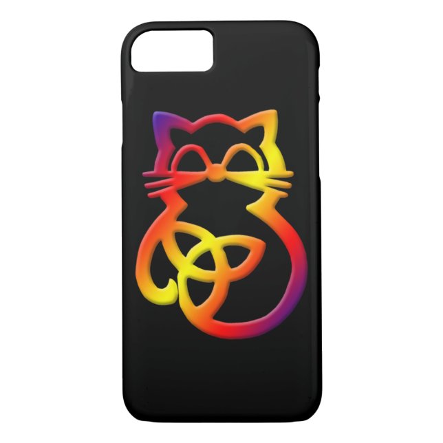 Funda para iPhone para iPhone Celtic Trinity Rainb (Reverso)