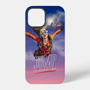Funda Para iPhone 12 Paracaidismo-Siente la Libertad Sobre las Nubes