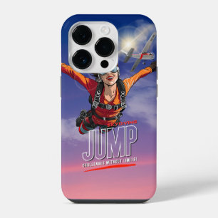 Funda Para iPhone 14 Pro Paracaidismo-Siente la Libertad Sobre las Nubes