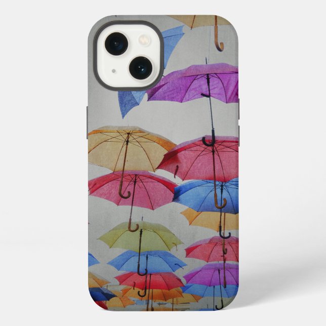 Funda Para iPhone Paraguas (Reverso )
