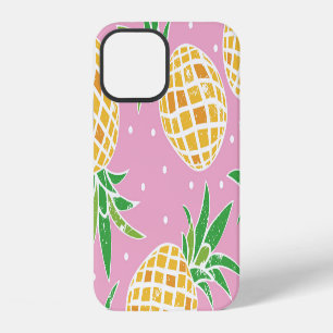 Funda Para iPhone 12 Paraíso de la piña: patrón tropical