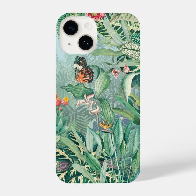Funda Para iPhone Paraíso tropical (Reverso )