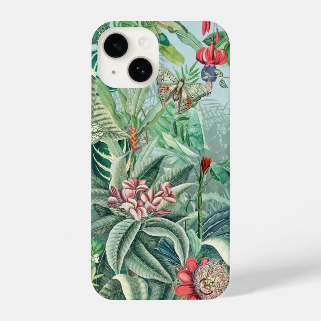 Funda Para iPhone Paraíso tropical (Reverso )