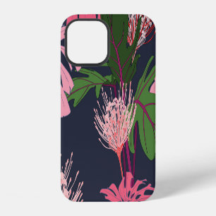 Funda Para iPhone 12 Paraíso tropical: hojas y flores exóticas