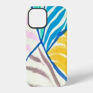 Funda Para iPhone 12 Parche de acuarela: estilo de pintura sucia.