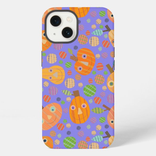 Funda Para iPhone Parche Purple Pumpkin (Reverso )