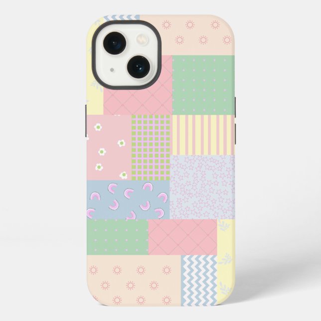 Funda Para iPhone Parche Rompecabezas (Reverso )