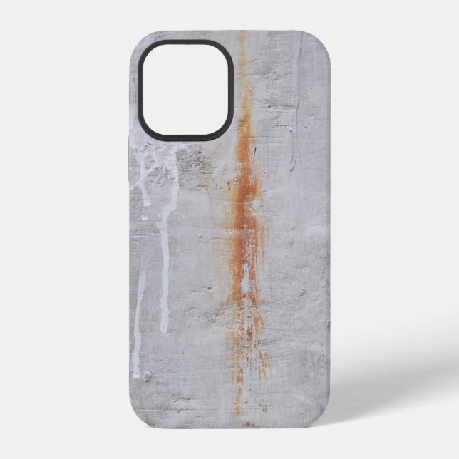Funda Para iPhone pared de hormigón gris (Reverso )