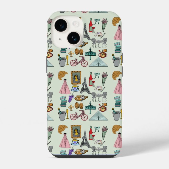 Funda Para iPhone París romántico (Reverso )