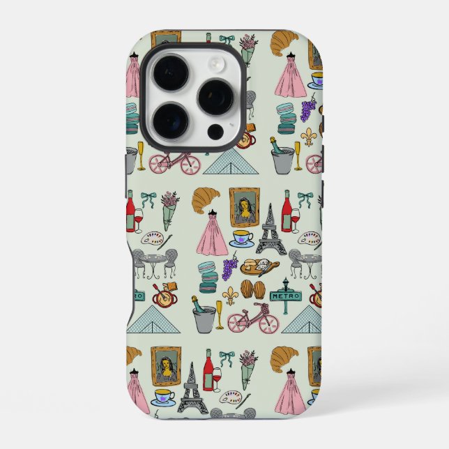 Funda Para iPhone París romántico (Reverso )