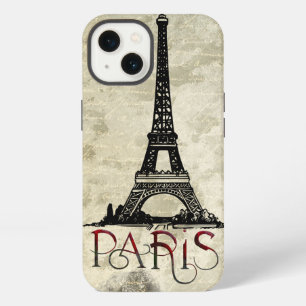 París, Torre Eiffel Letra Vintage