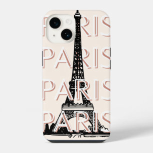 Funda Para iPhone 14 París Viajes arte, Viajes de arte, Pastel, Minimal