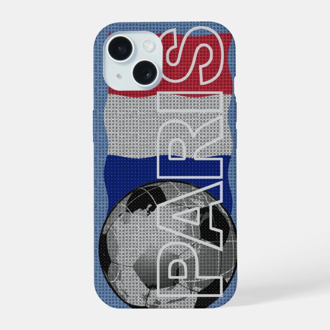 Funda para iPhone Paris World Soccer (Reverso )
