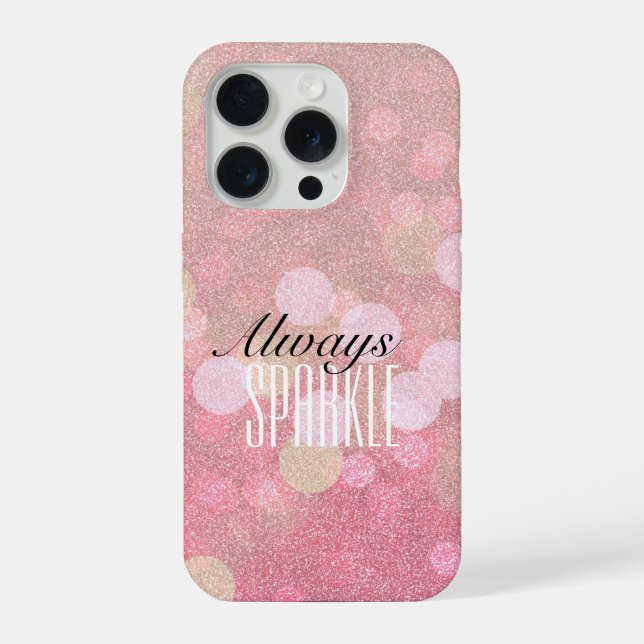 Funda Para iPhone Parkle rosado (Reverso )